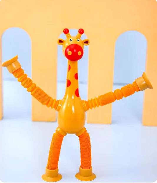 Jeu éducatif pour bébé — Girafe télescopique